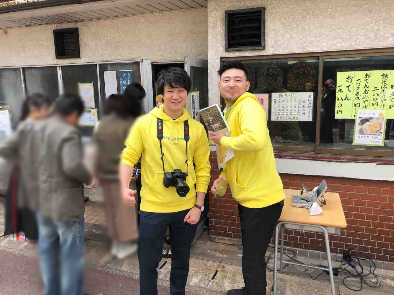 「黄色いマルシェ」江南市PR大使を目指すトズフ
