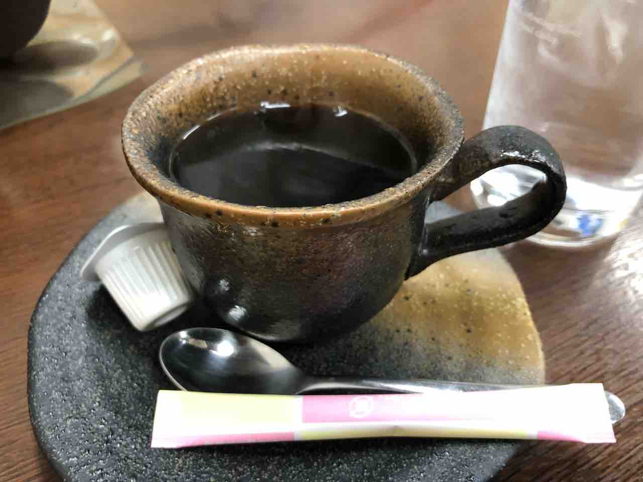 『鉄板味噌焼 なかむら屋』コーヒー