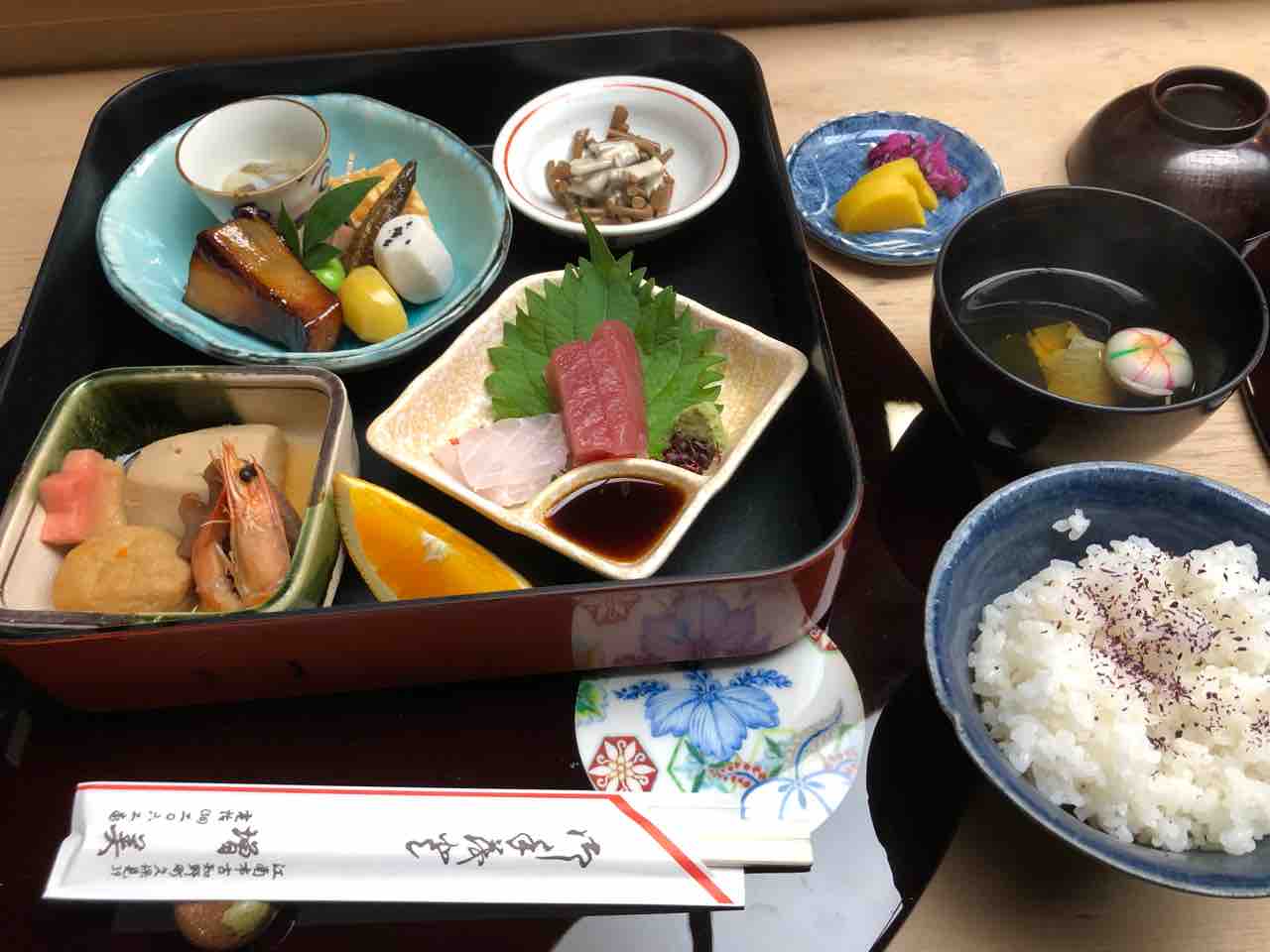 『日本料理 増美』和の弁当