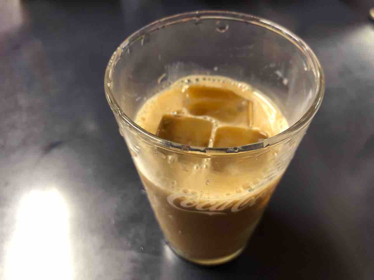 刀削麵の『四喜紅』ランチ・アイスコーヒー